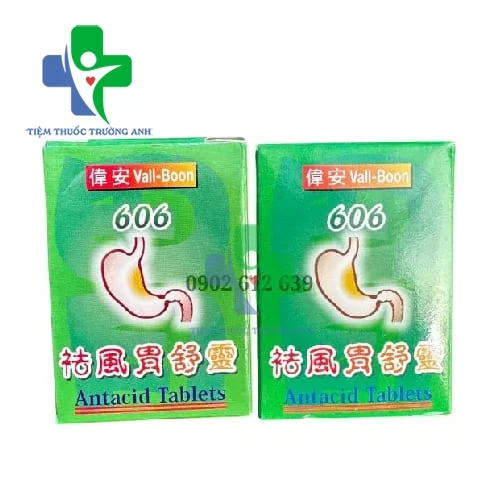 Vall Boon antacid 606 - Hỗ trợ bệnh đau dạ dày hiệu quả của Malaysia